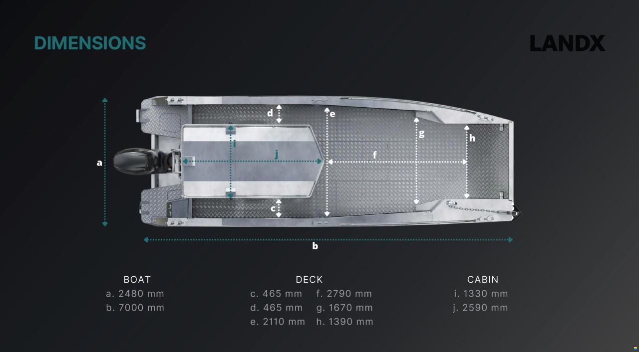 Landx X7 Landing craft