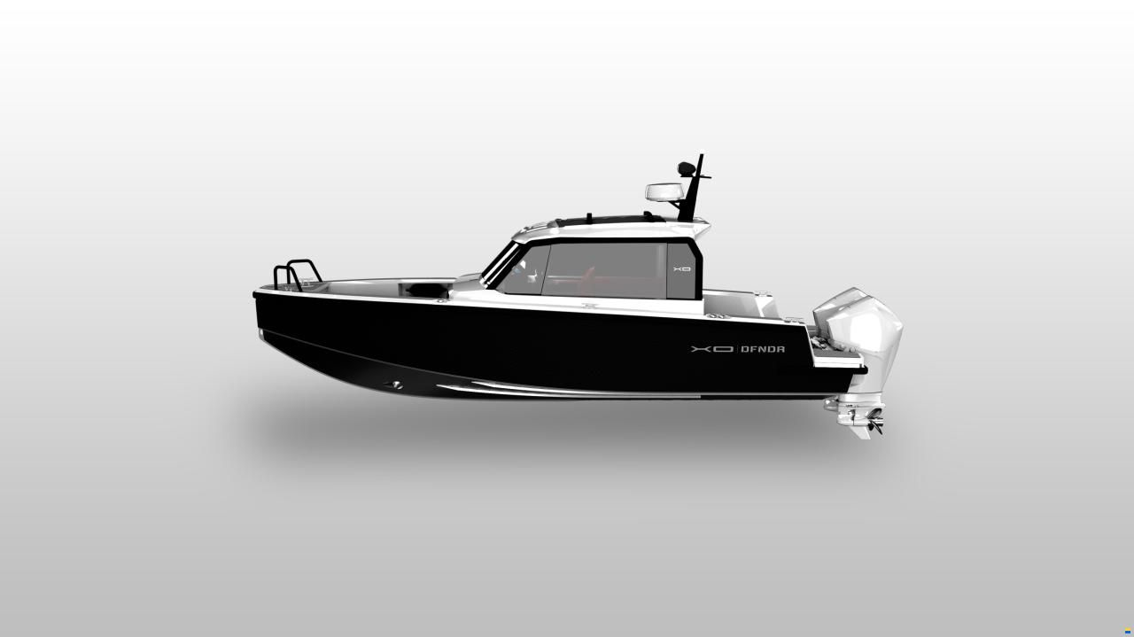 XO Boats DFNDR 8