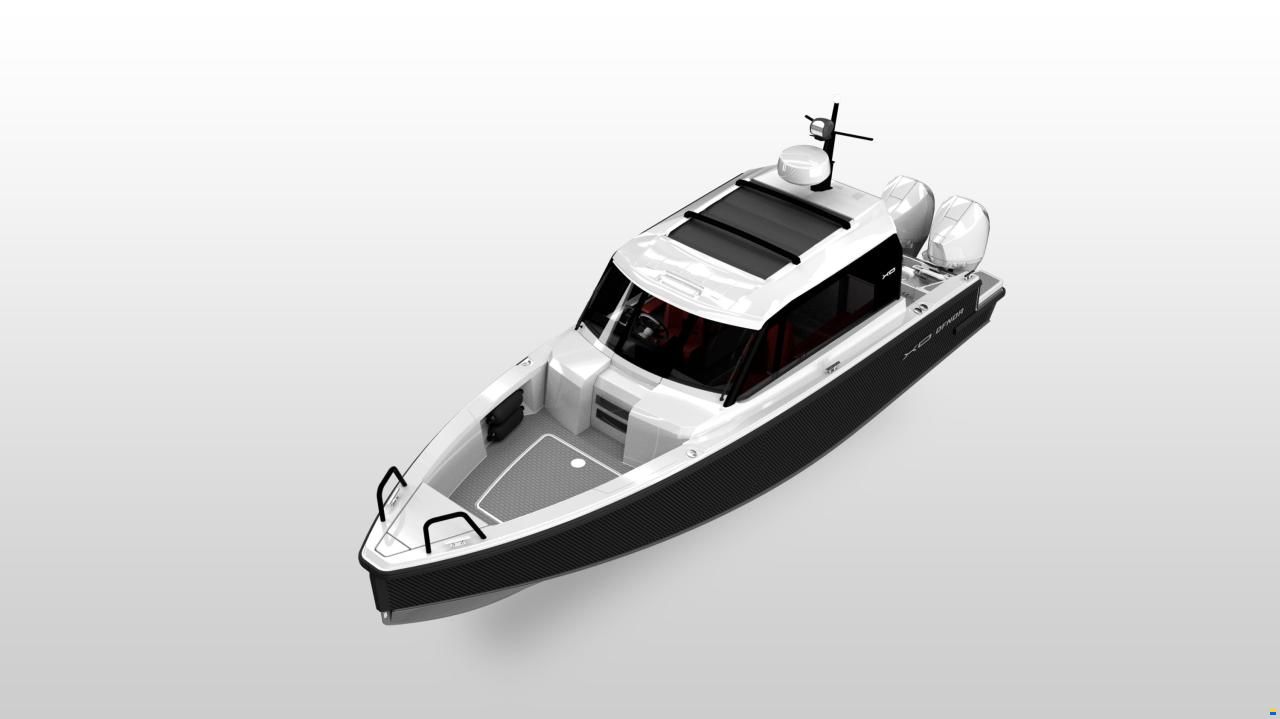 XO Boats DFNDR 8