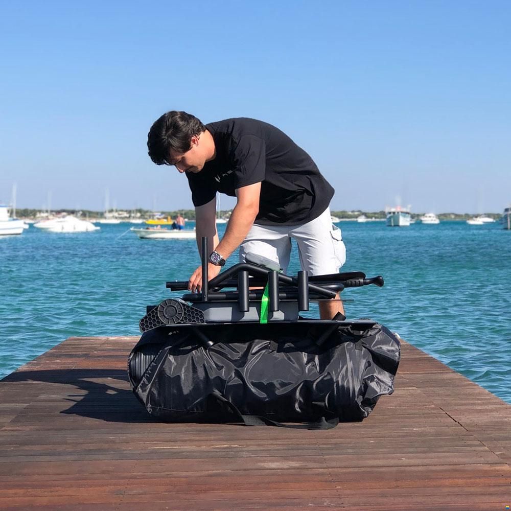 Neptvn Pro 400: World's Smartest Inflatable Fishing Boat — Eco