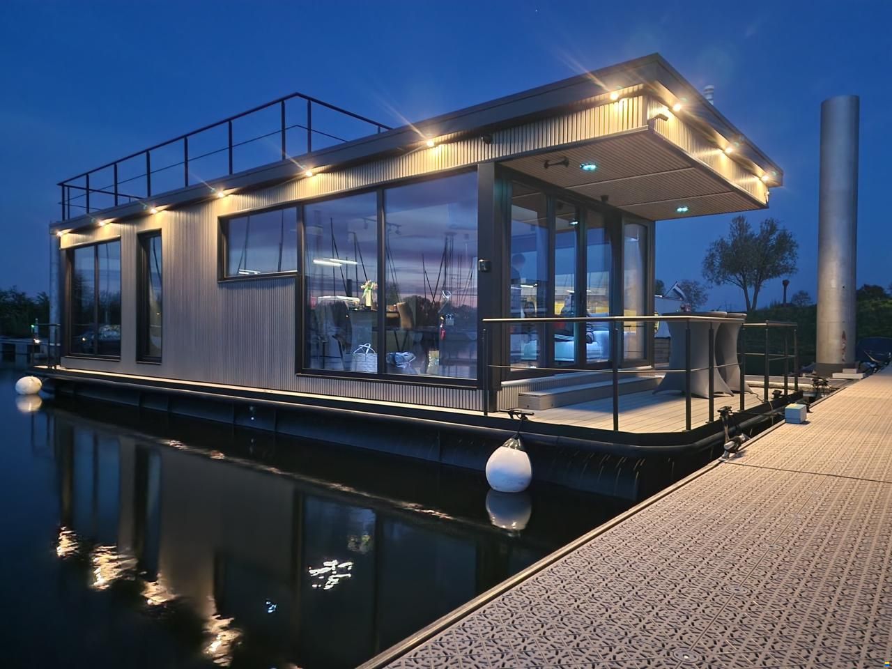 LakeLife Family Deluxe Large Houseboat