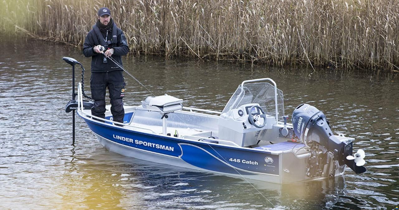 Linder Sportsman 445 Catch inkl. Garmin 9" GPS