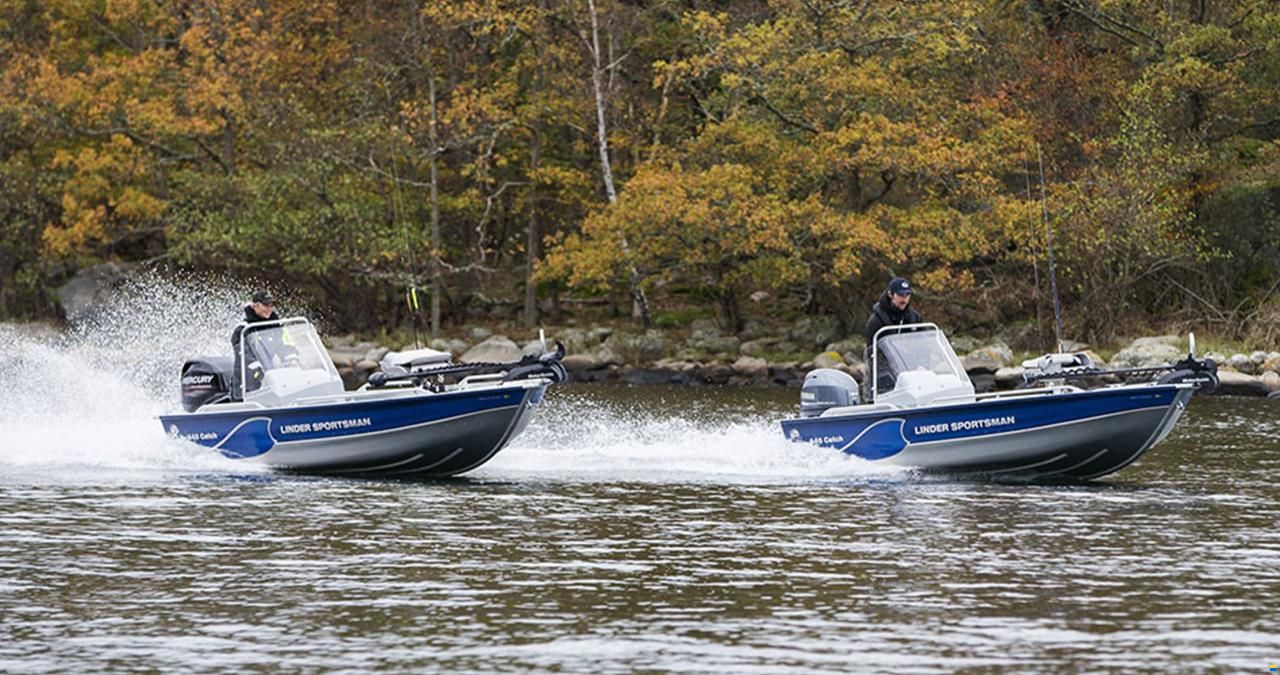 Linder Sportsman 445 Catch inkl. Garmin 9" GPS