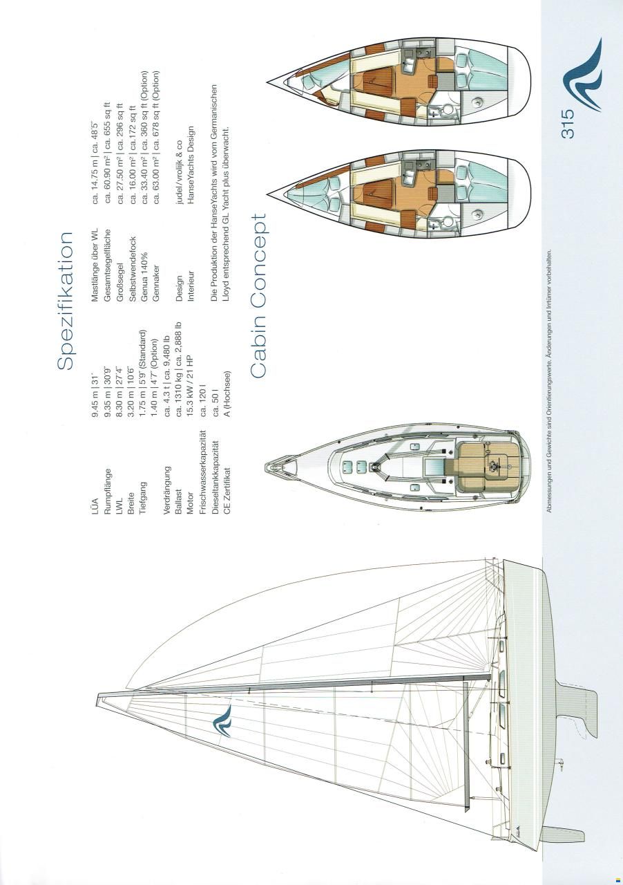 Hanse 315