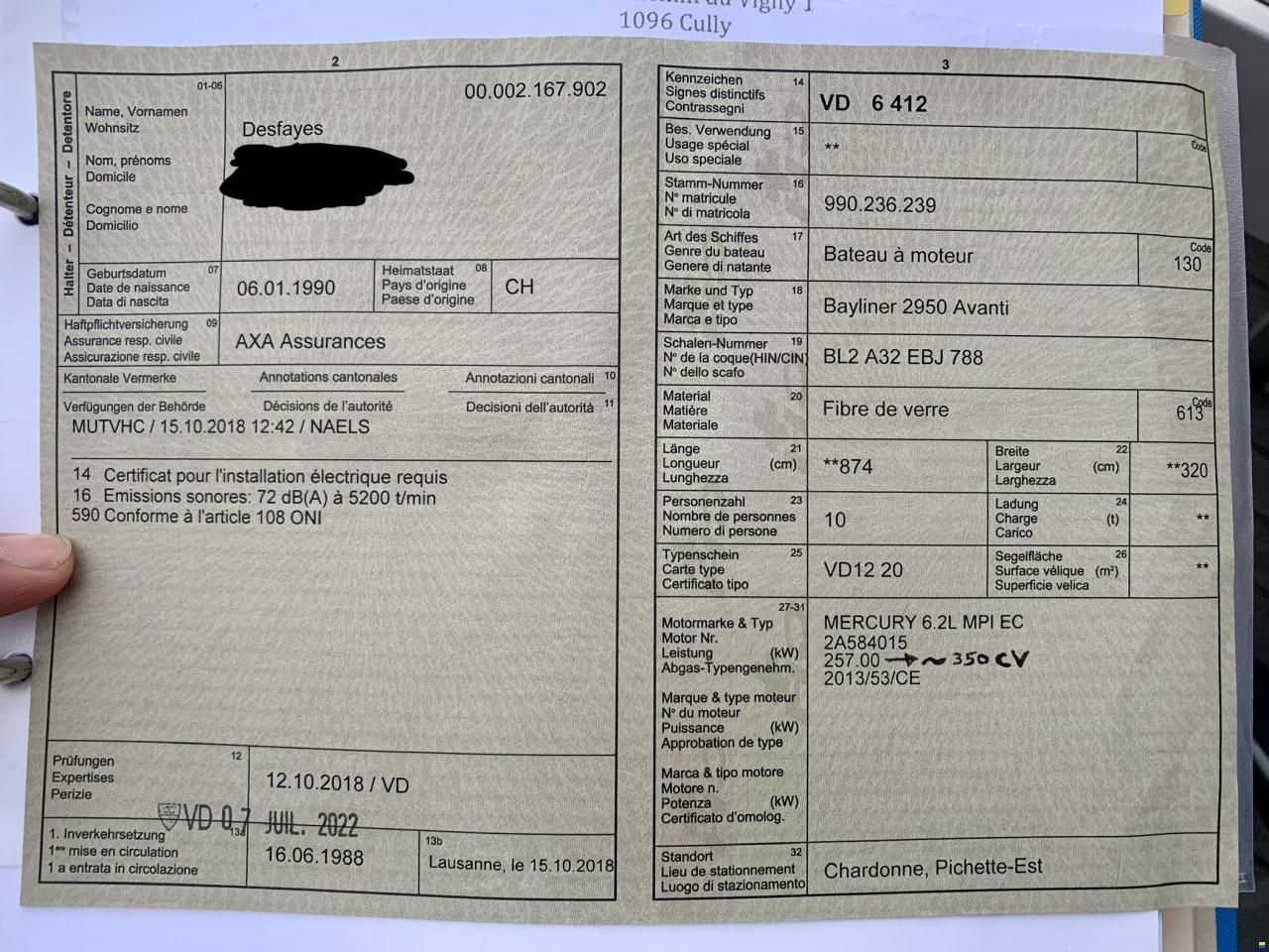 Bayliner Avanti 2950