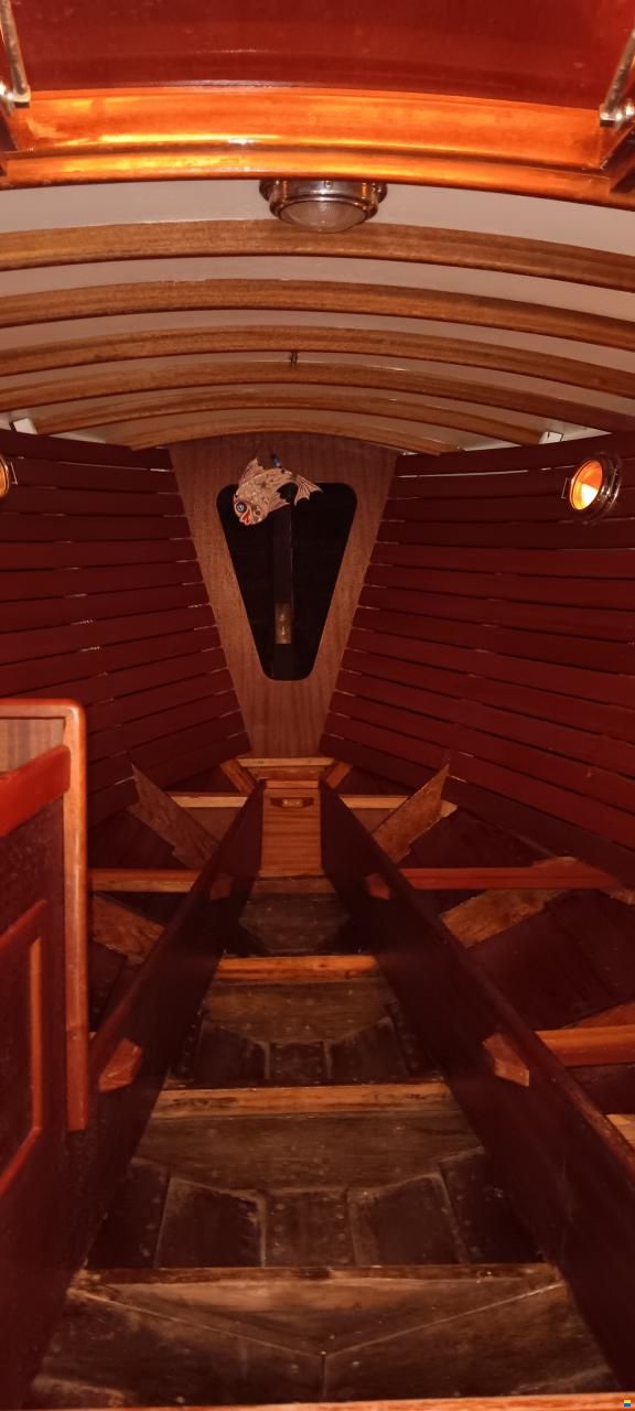Holzmotorboot De Baron Grou