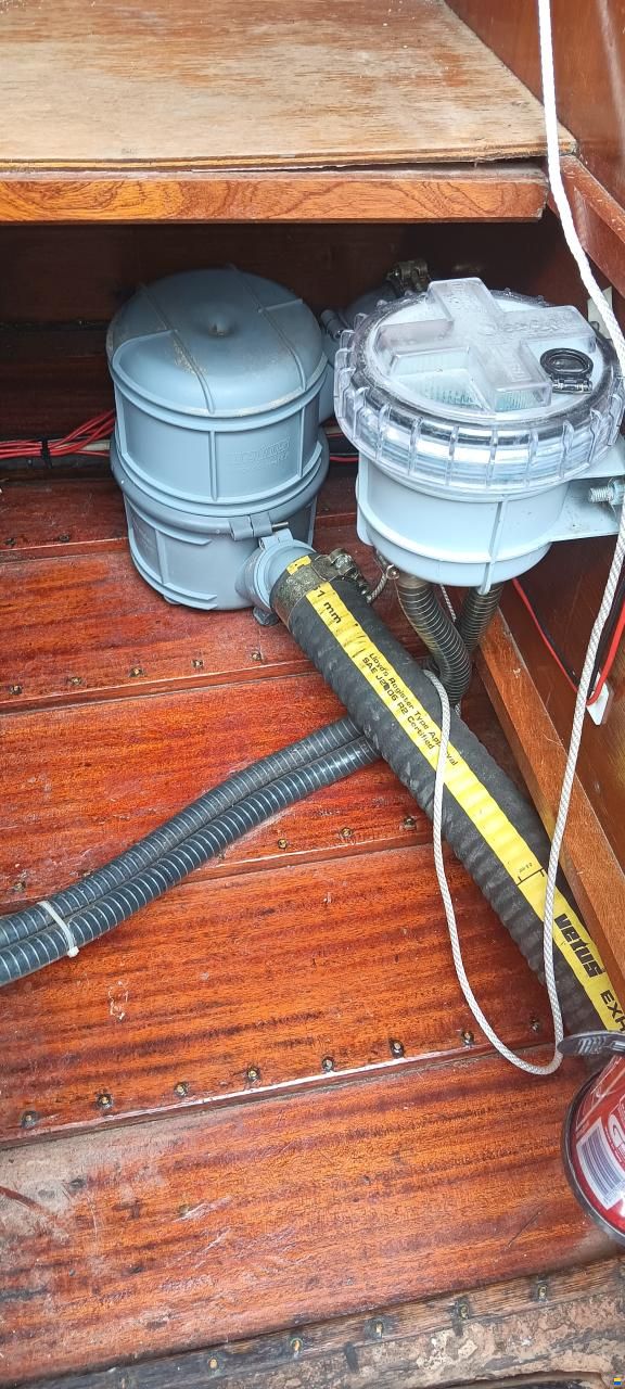 Holzmotorboot De Baron Grou