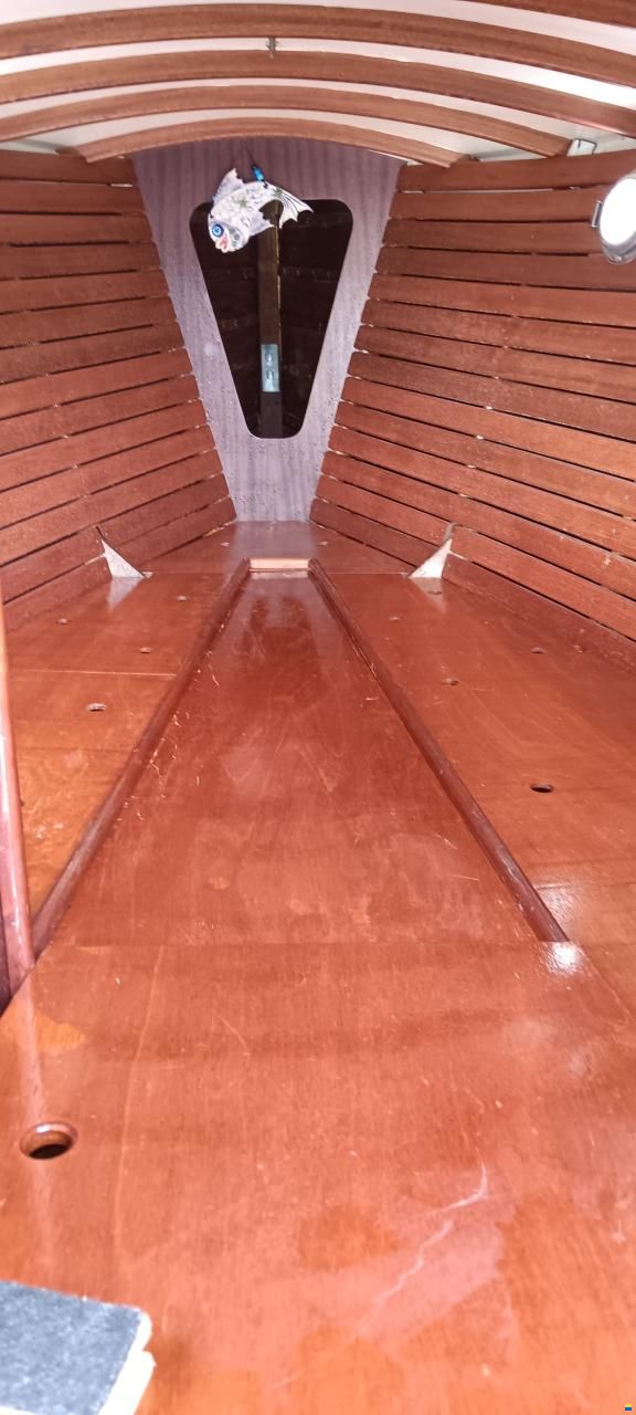 Holzmotorboot De Baron Grou