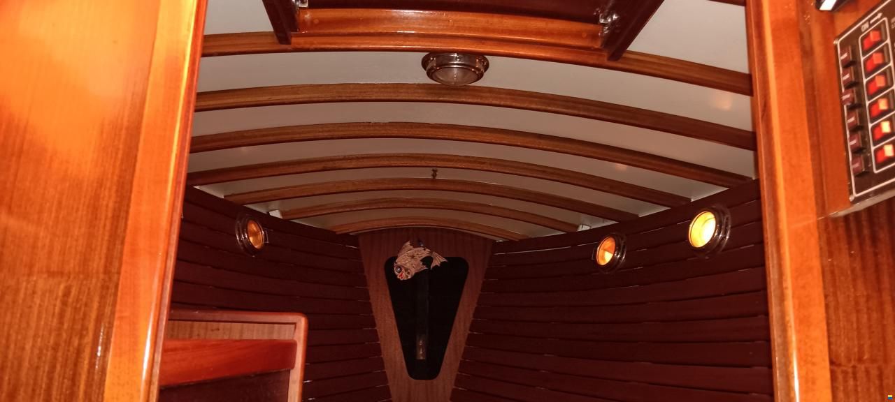 Holzmotorboot De Baron Grou
