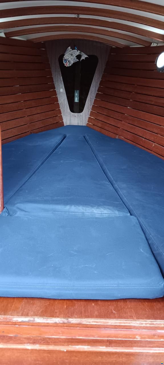 Holzmotorboot De Baron Grou
