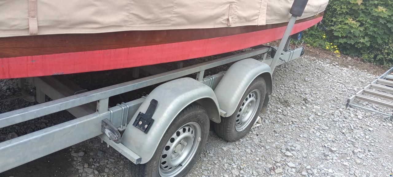 Holzmotorboot De Baron Grou