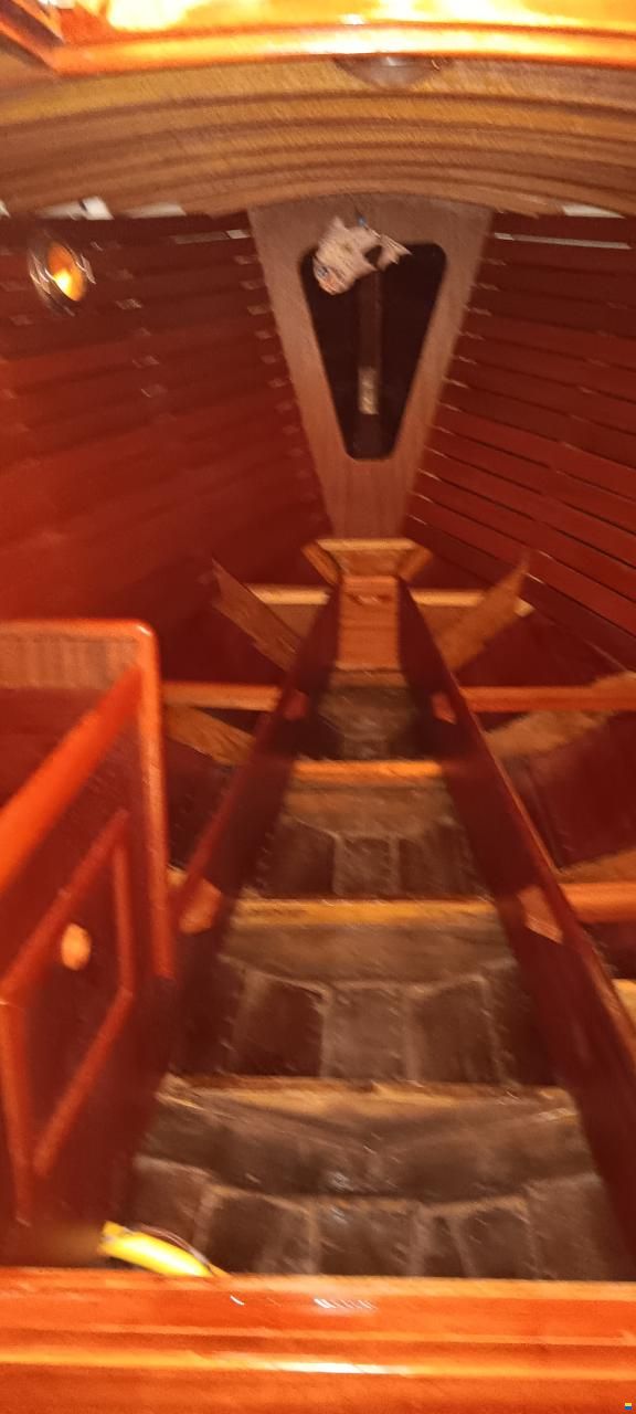 Holzmotorboot De Baron Grou