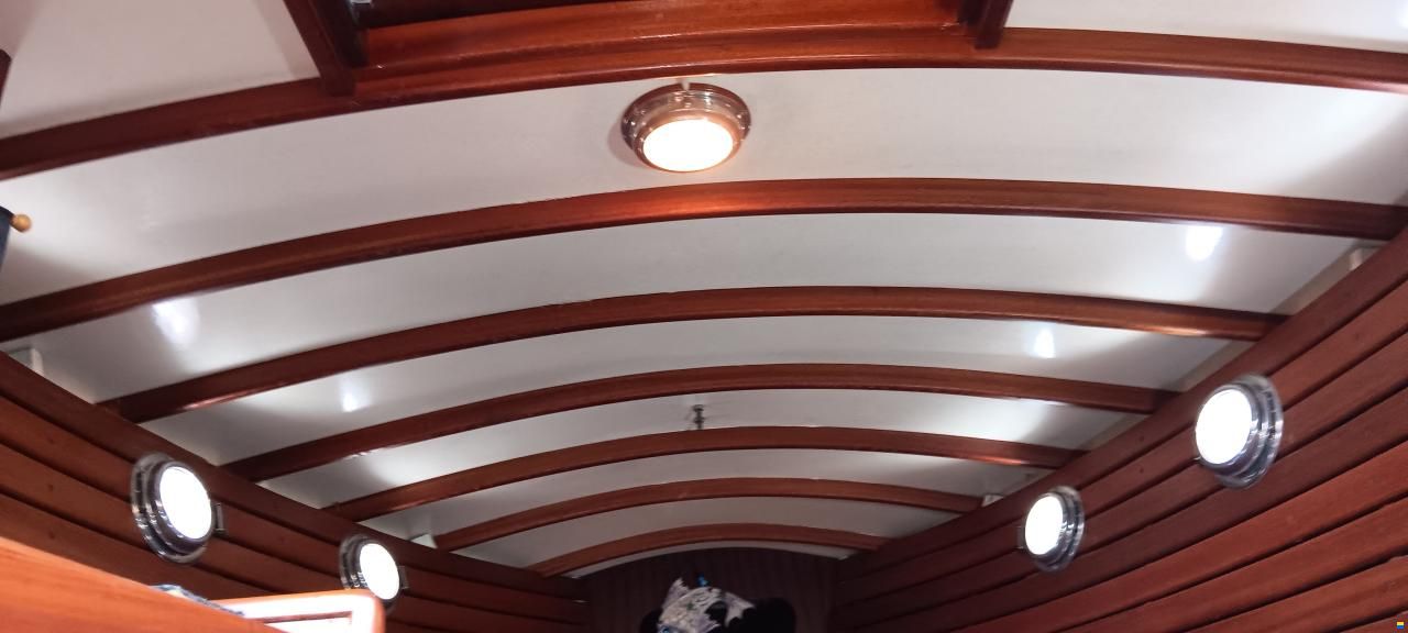 Holzmotorboot De Baron Grou