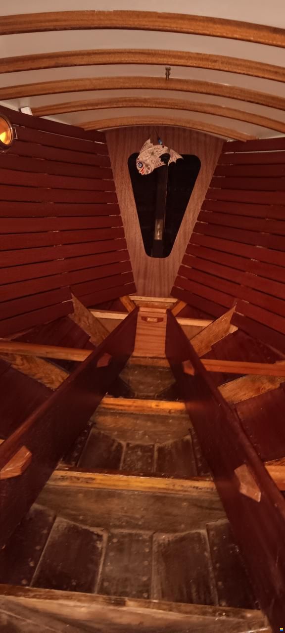Holzmotorboot De Baron Grou