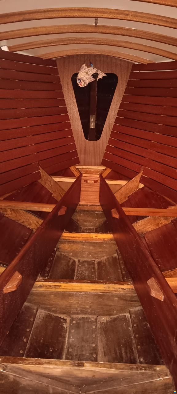 Holzmotorboot De Baron Grou
