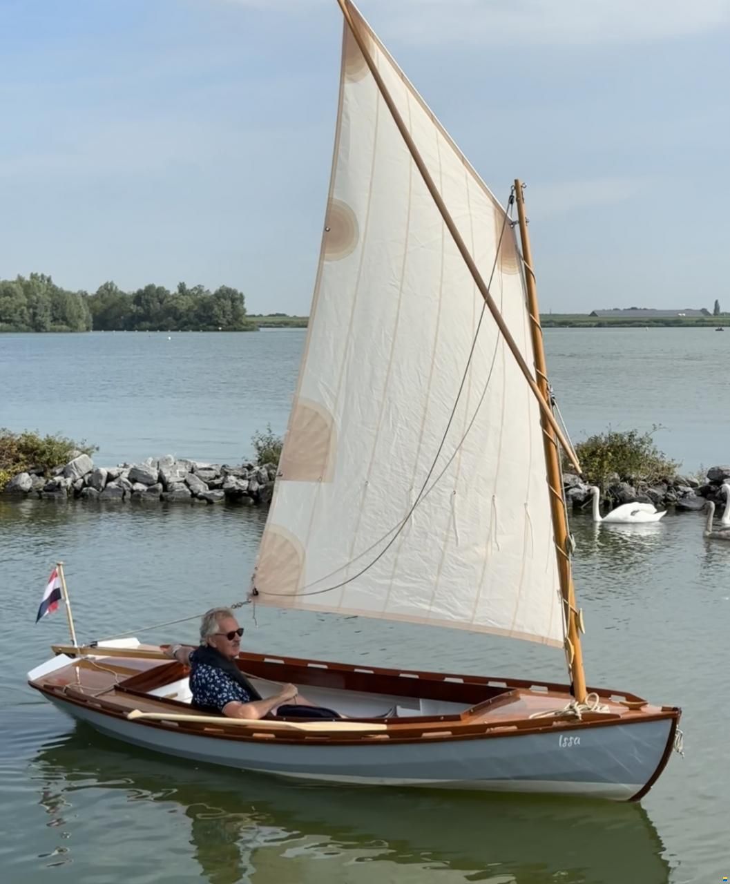 Sailing skiff for clearance sale