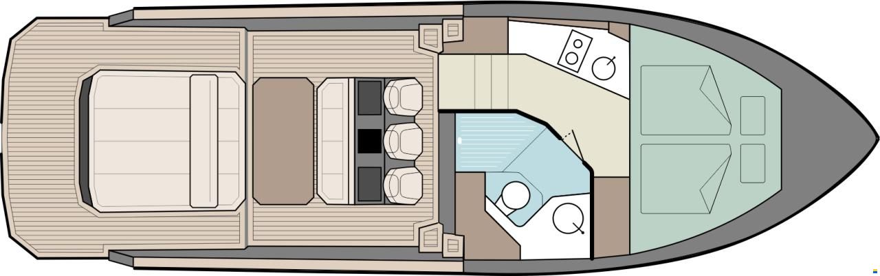 Focus Motor Yacht 37 mit LP Lago Maggiore/Bodensee