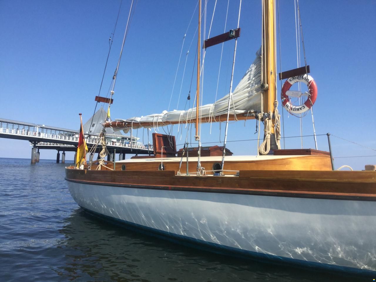 36 Fuss klass. Segelyacht von Adams&Sons