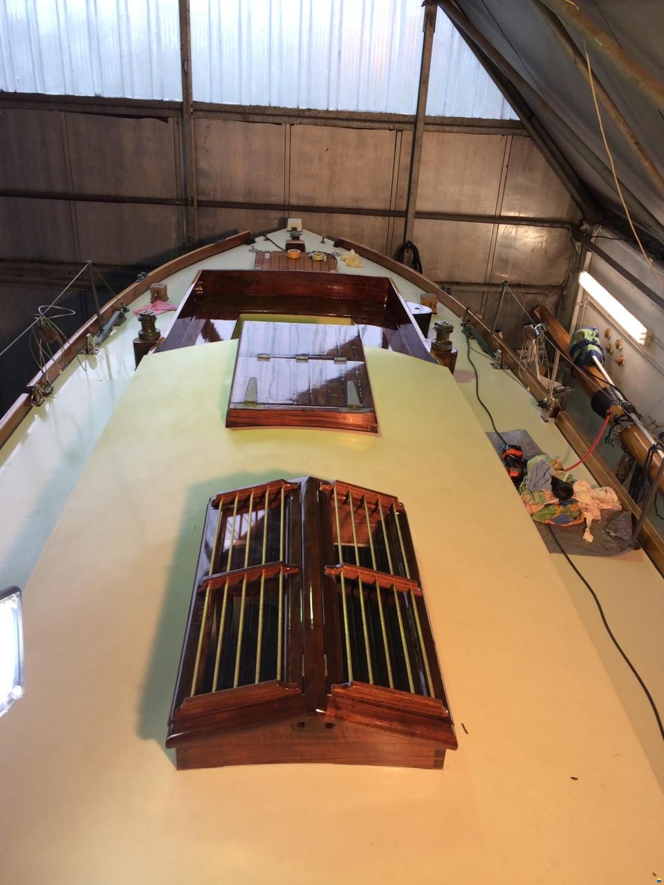 36 Fuss klass. Segelyacht von Adams&Sons