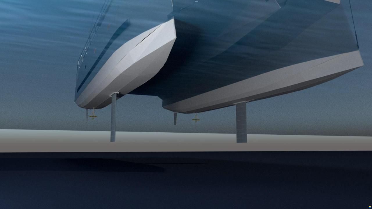 50 Feet Aluminium Catamaran