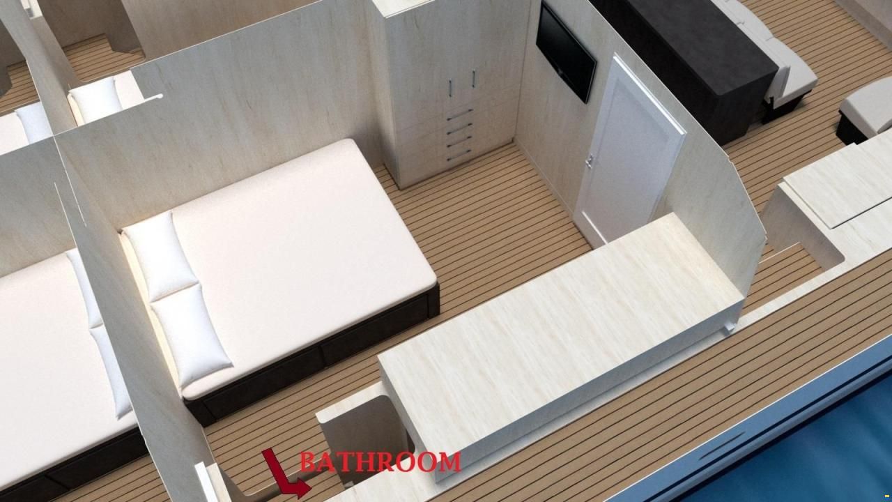 50 Feet Aluminium Catamaran