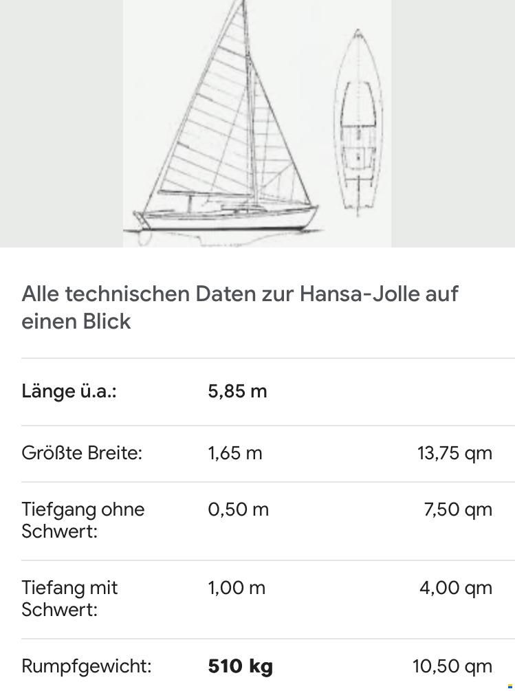 Abeking & Rasmussen A und R Hansa Jolle