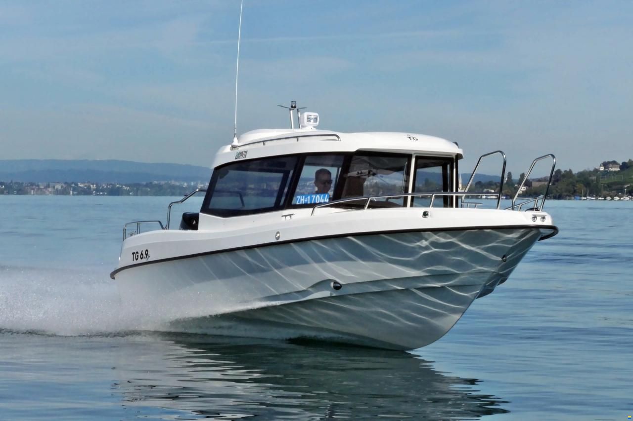 2023 TG Boat 6.9 - Kabinenboot grosses Schiebedach, CHF 99'500.
