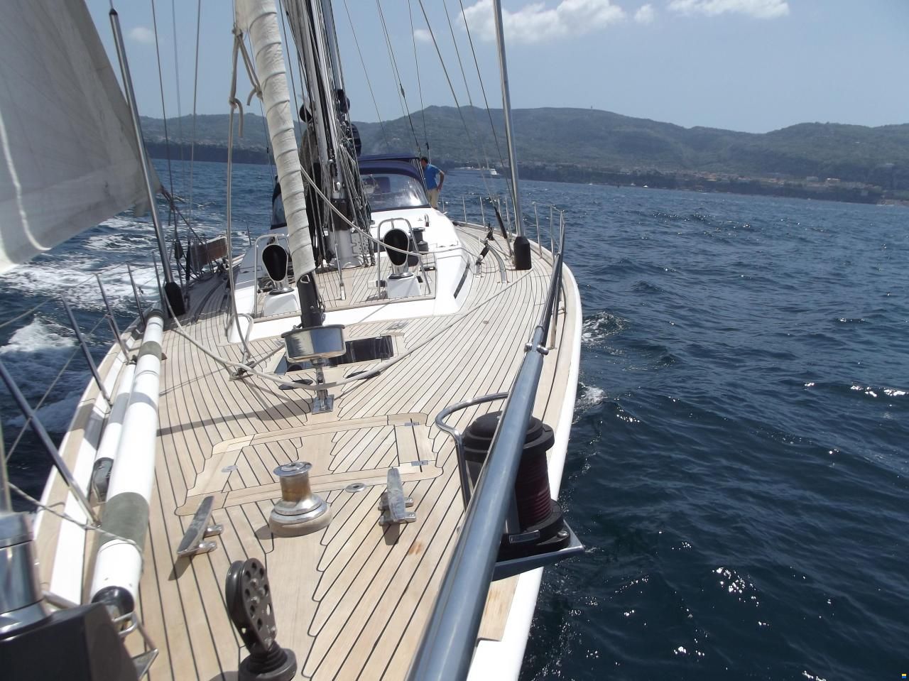 Ketch cutter rigged German Frers 82 Alum