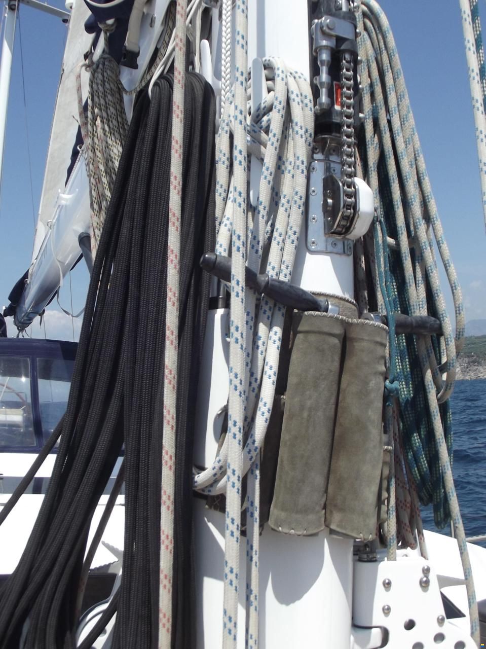 Ketch cutter rigged German Frers 82 Alum