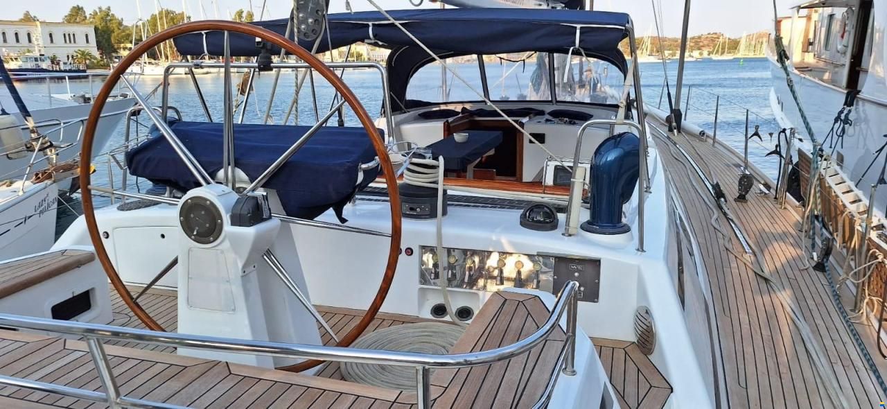 Ketch cutter rigged German Frers 82 Alum