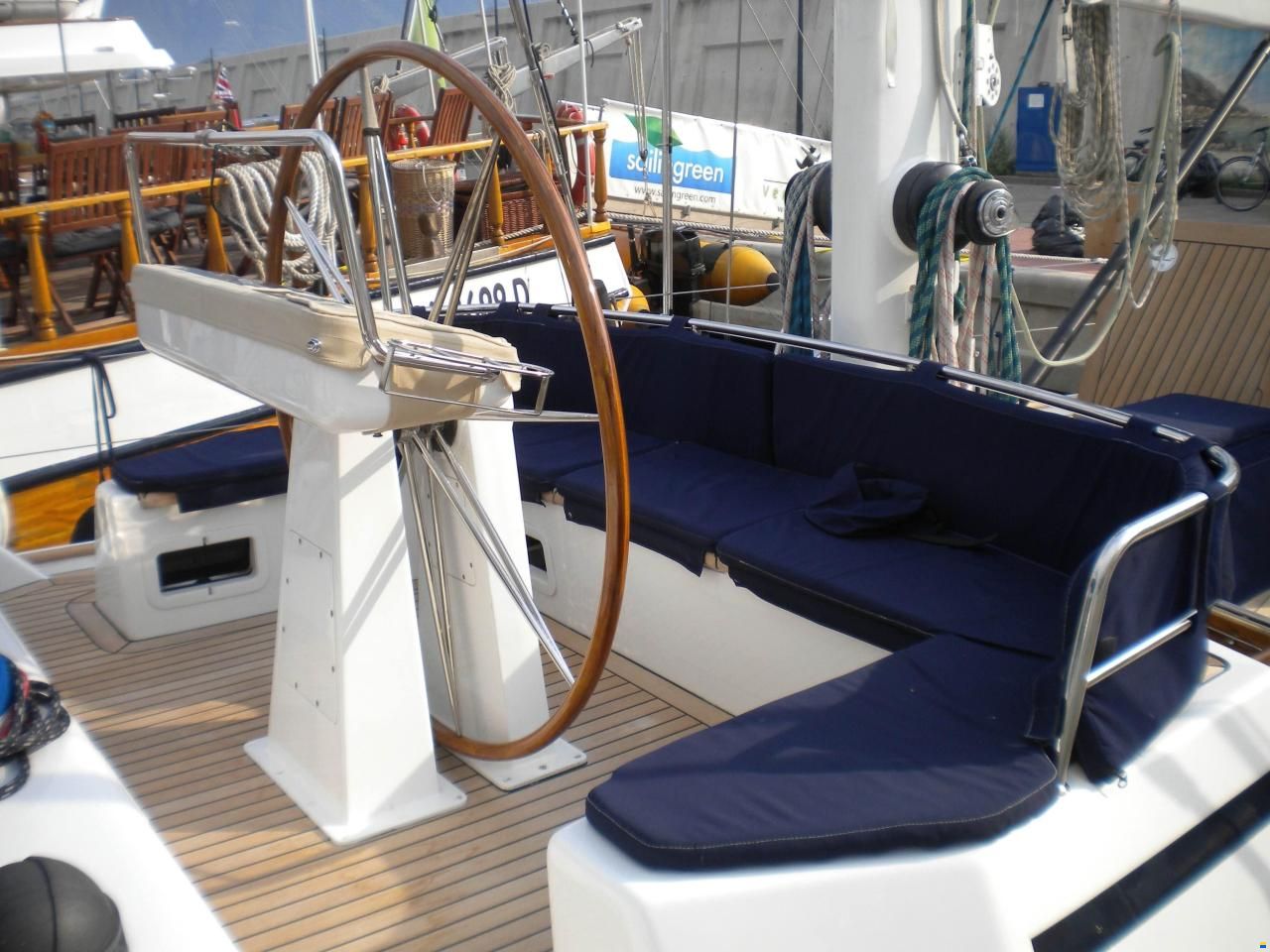 Ketch cutter rigged German Frers 82 Alum