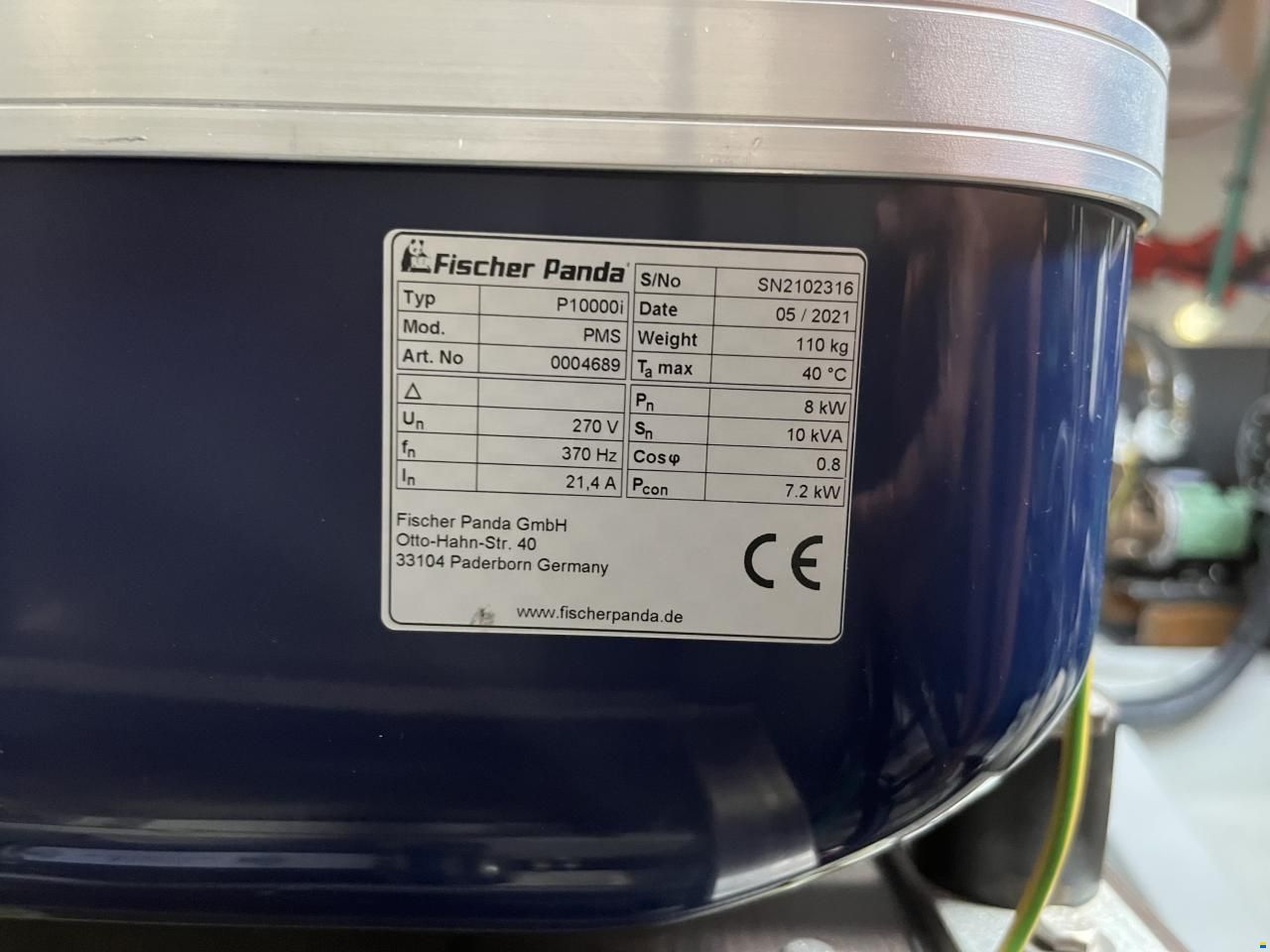 Fischer Panda P10000i