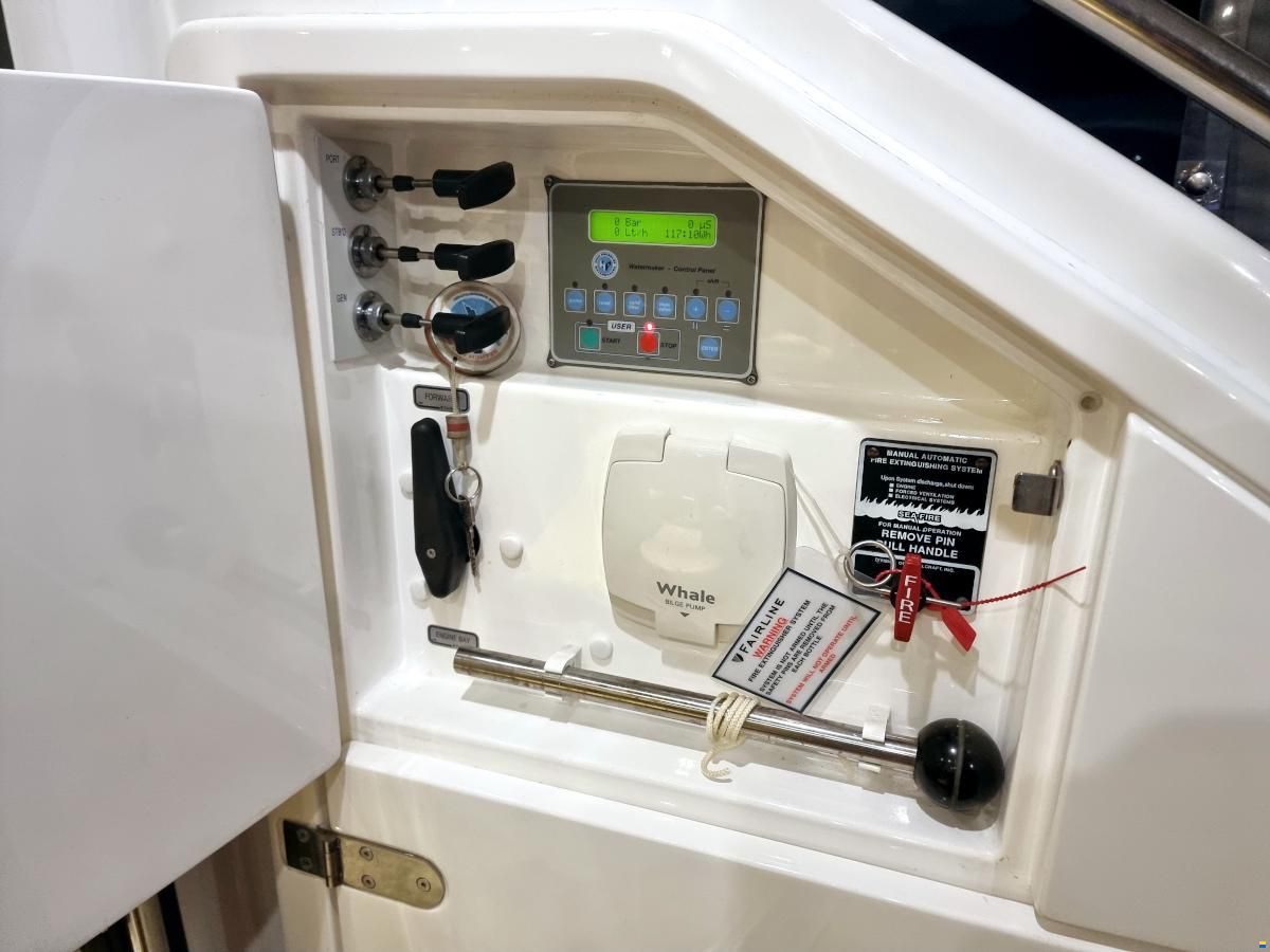 Fairline Squadron 58 Volvo Penta D12-715 EVC