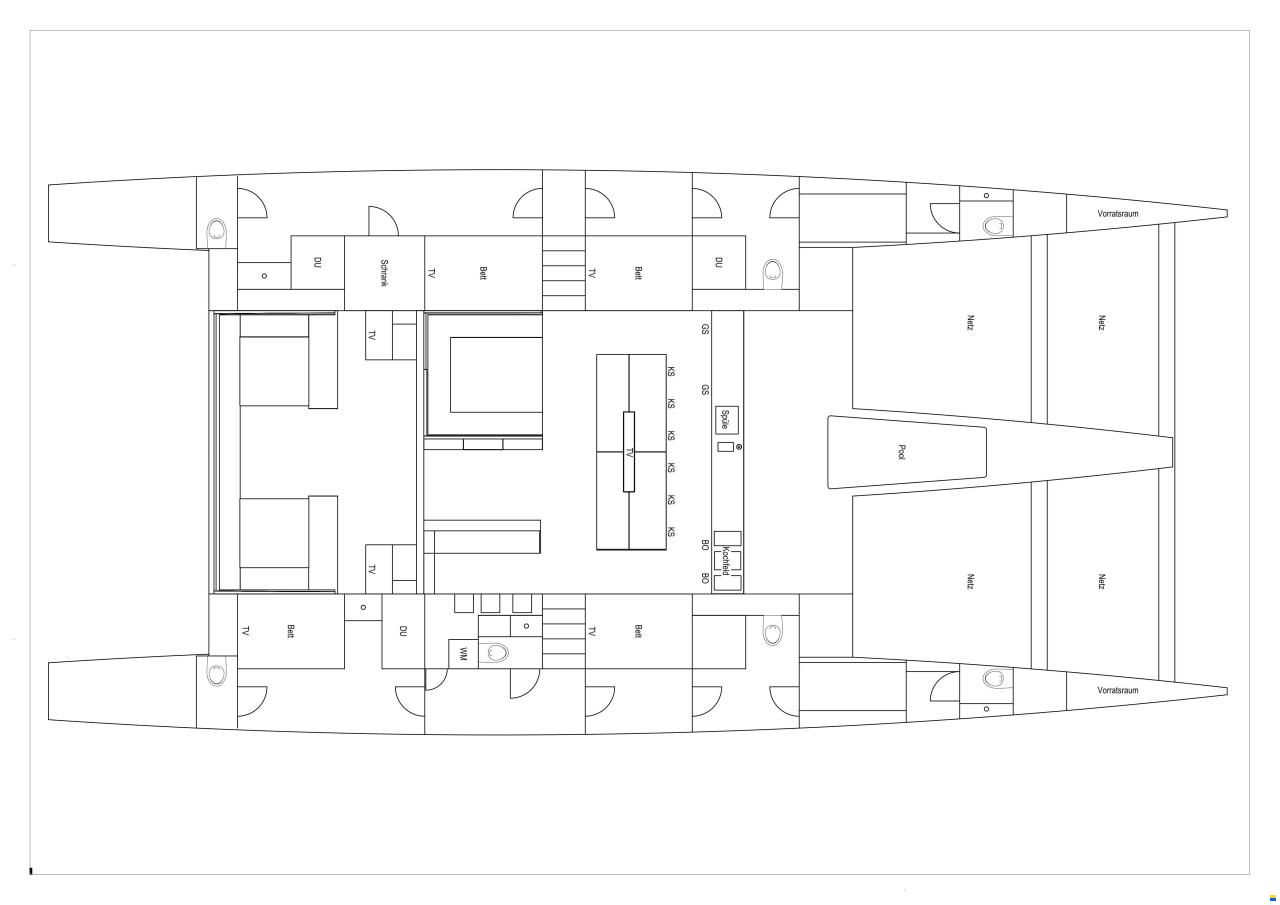Custom 22m Catamaran