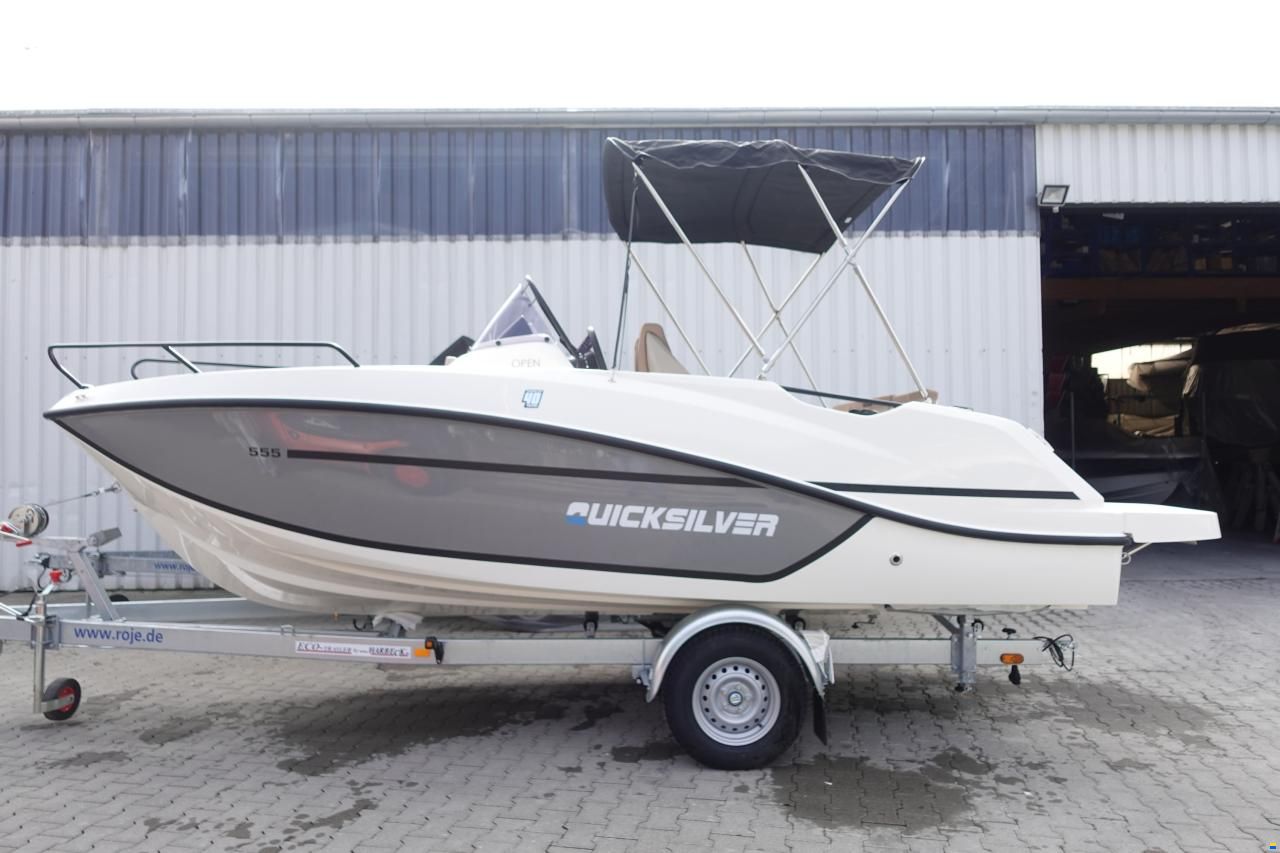 Quicksilver Activ 605 Sundeck inkl. Trailer (auf Lag