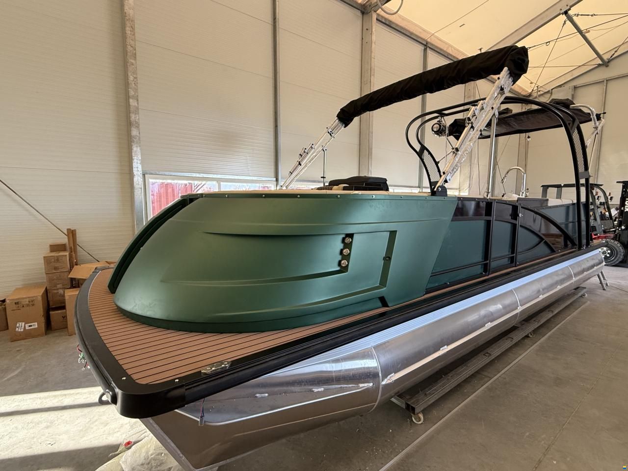 Old Lake Marine ST25 Pontoon Tritoon Mercury F150 and t