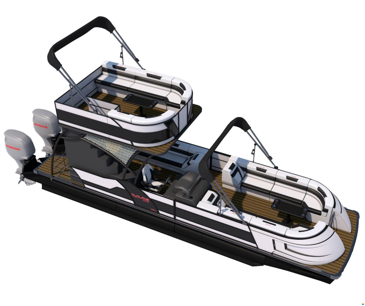 Old Lake Marine DX30 Double Decker Pontoon