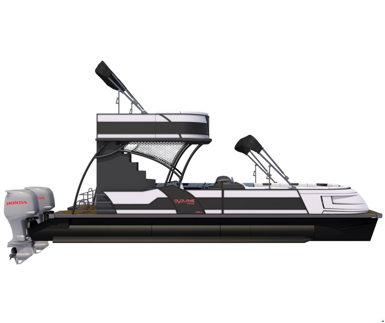 Old Lake Marine DX30 Double Decker Pontoon