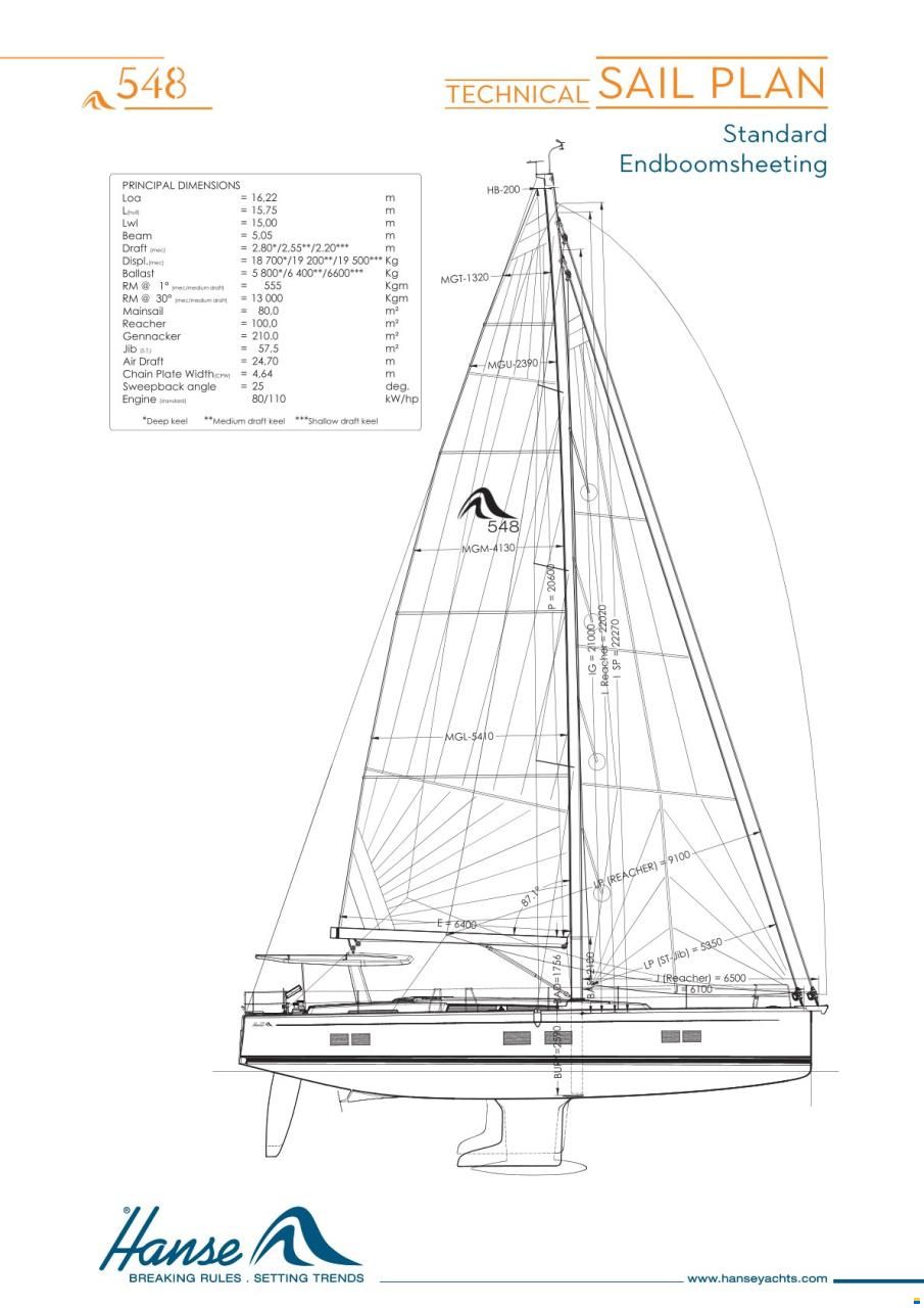 Hanse 548