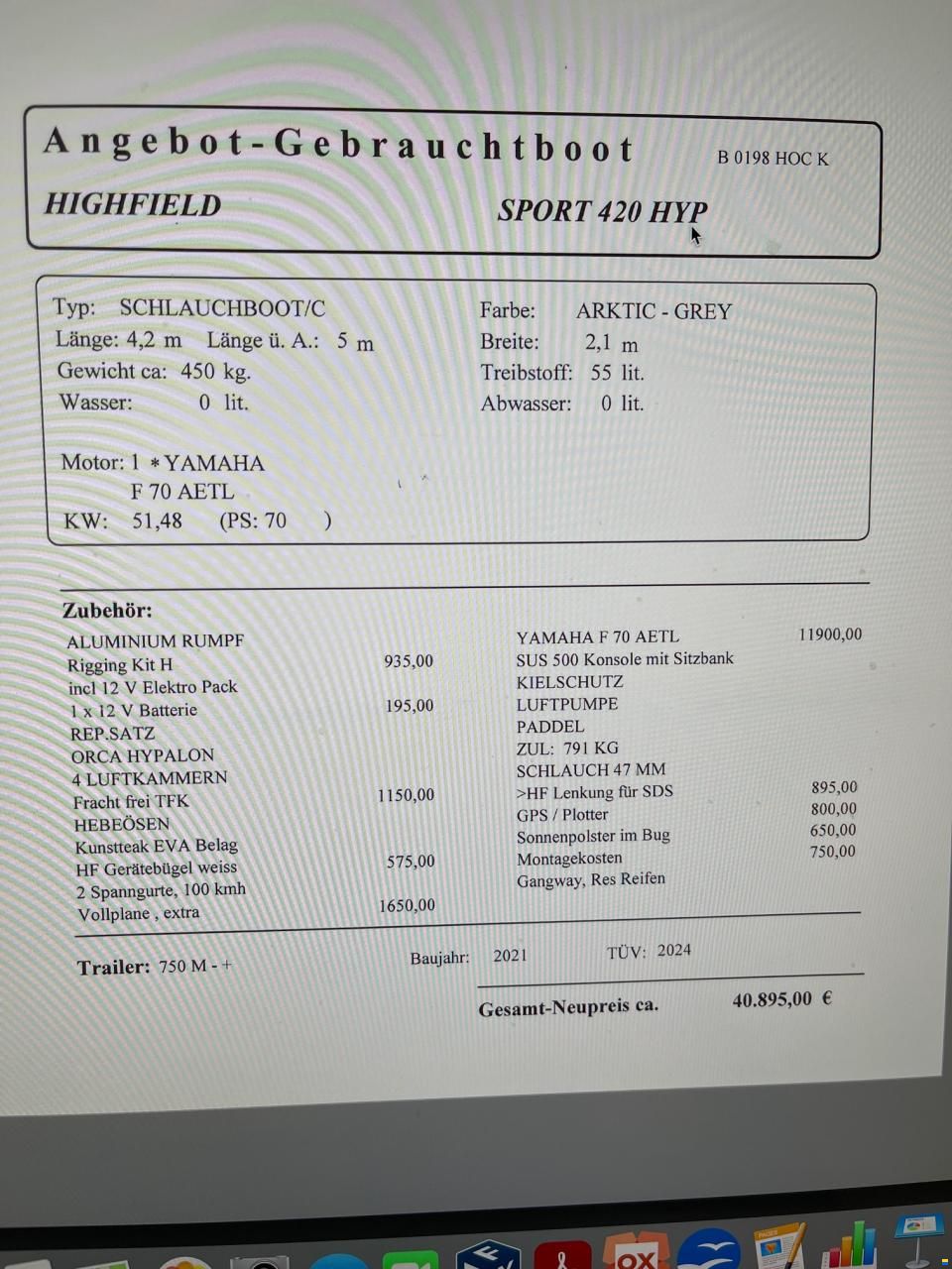 Highfield Sport 420