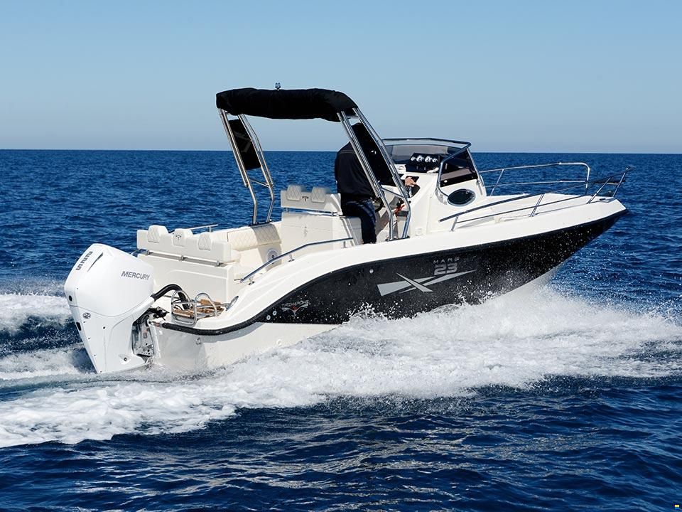 Trimarchi Marg 23 + Honda BF150