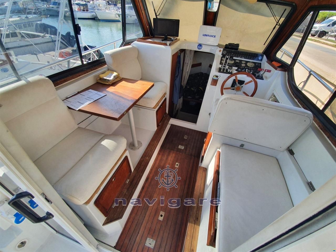 Ala Blu Proteo 28 flying bridge