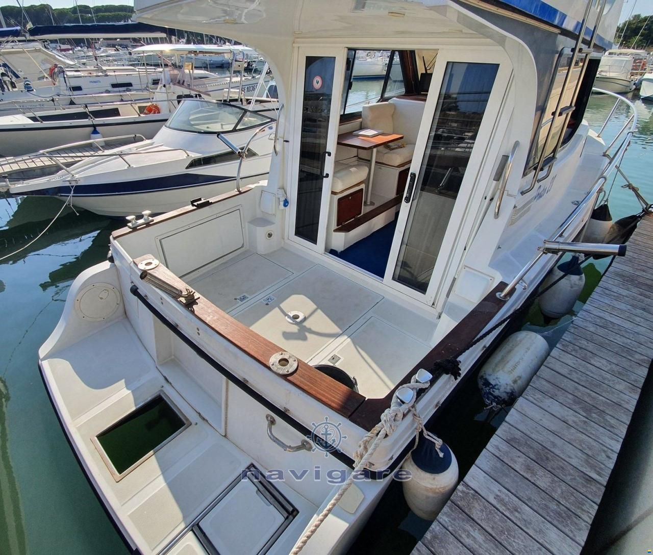 Ala Blu Proteo 28 flying bridge
