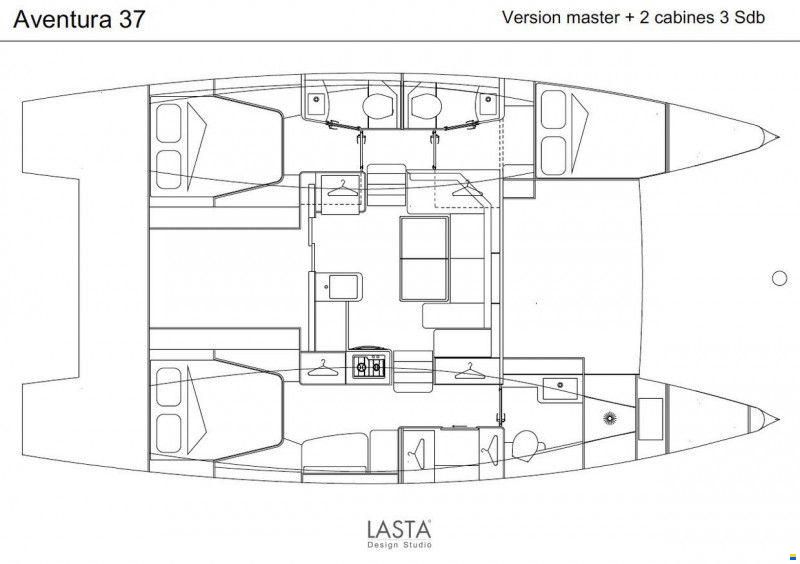 Aventura Catamarans AVENTURA 37