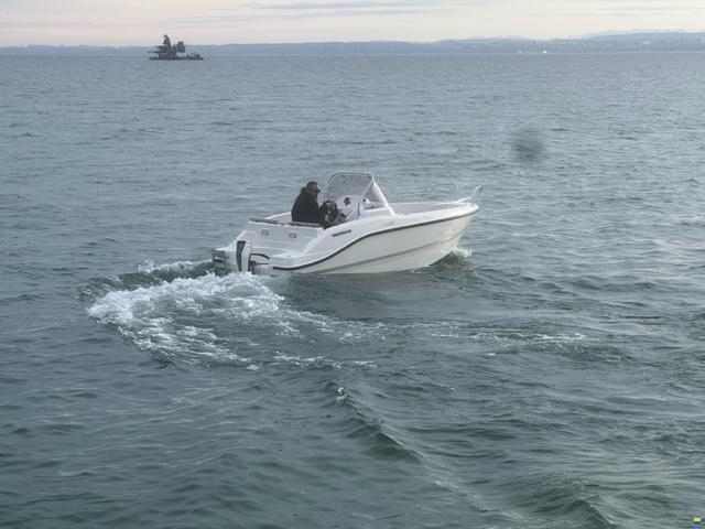 Quicksilver 455 Open + MOTEUR ELECTRIQUE Avator 35e