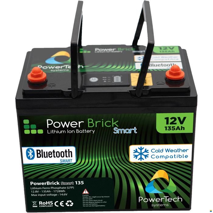 PowerTech LiFePO4- LFP Batterie 12V &ndash; 135Ah &ndash; 1.73