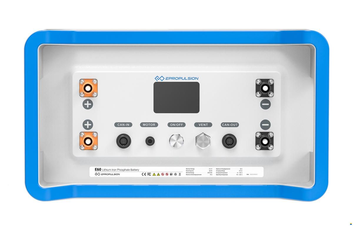 epropulsion E60 48V - 3 kWh Lithium-Eise