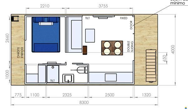 Boat Haus Mediterranean 8X4 MODERN House