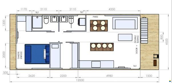 Boat Haus Mediterranean 12X4,5 ROYAL Hou