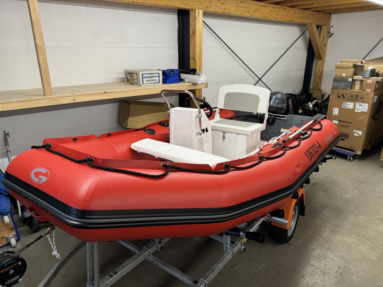 Grand Ranger 420 Schlauchboot mit Holzkiel, EUR 10.999,-